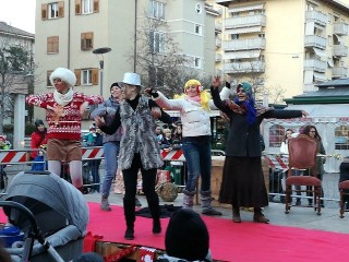 Fantasy Show "S.O.S. Krampus" in piazza. - immagine